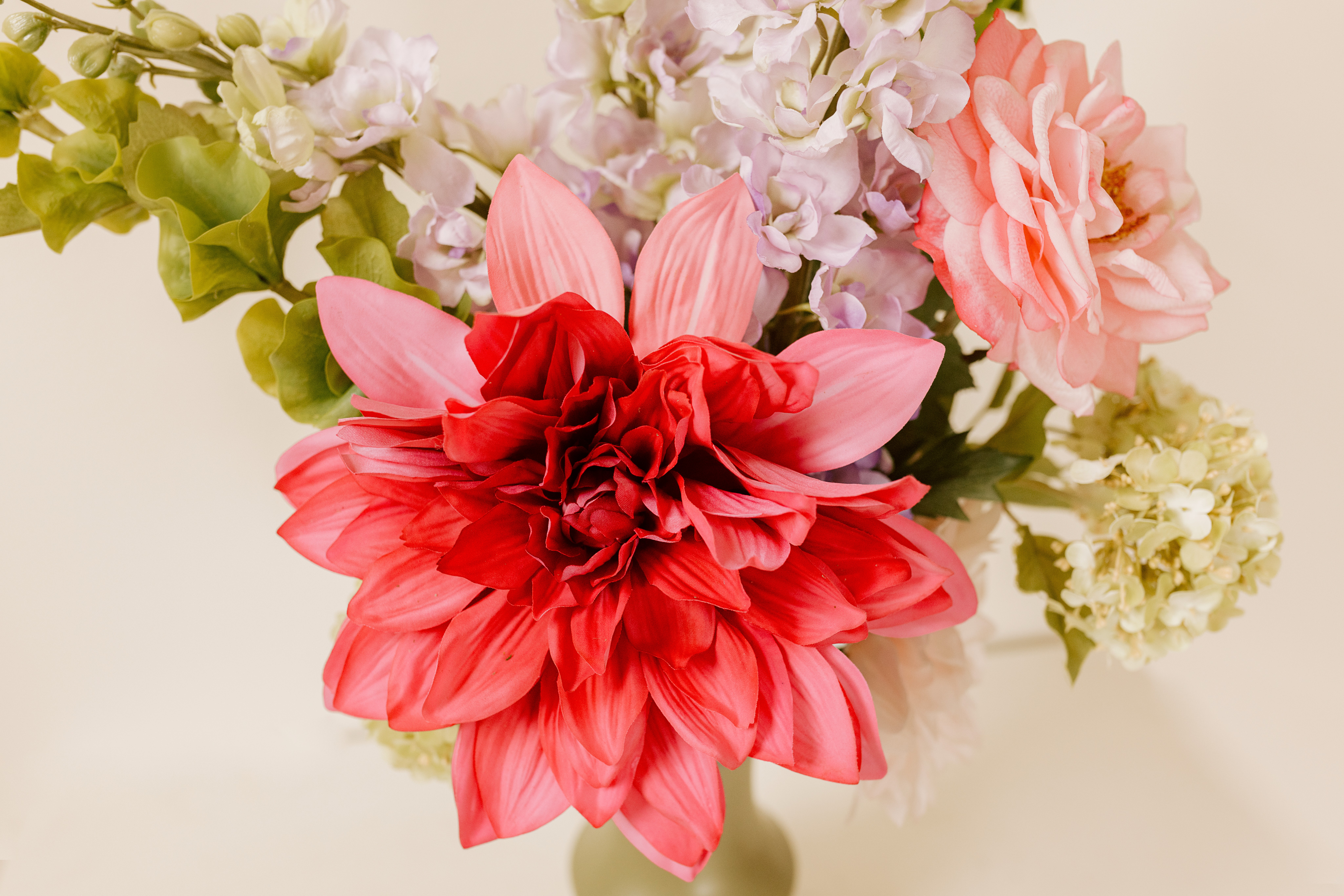Morning Room floral collection featuring romantic garden flowers in natural light